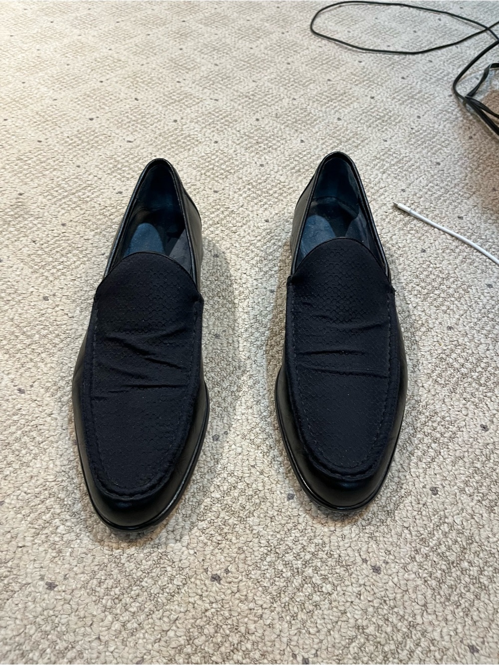 Coach Elijah Vintage P910 Leather Slip On Dress Loafers.